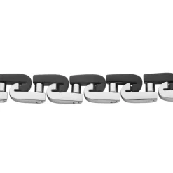 JOURDAN Bracelets Homme|Bracelets Acier Inoxydable > Bracelet Wild Acier Blanc Et Noir