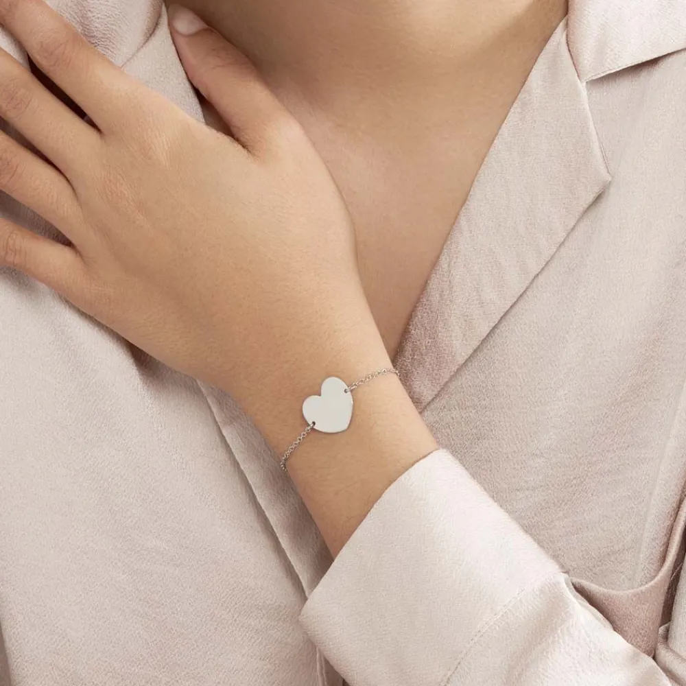 Marc Orian Bijoux Personnalisés|Bracelets > Bracelet Kanitha Argent Blanc