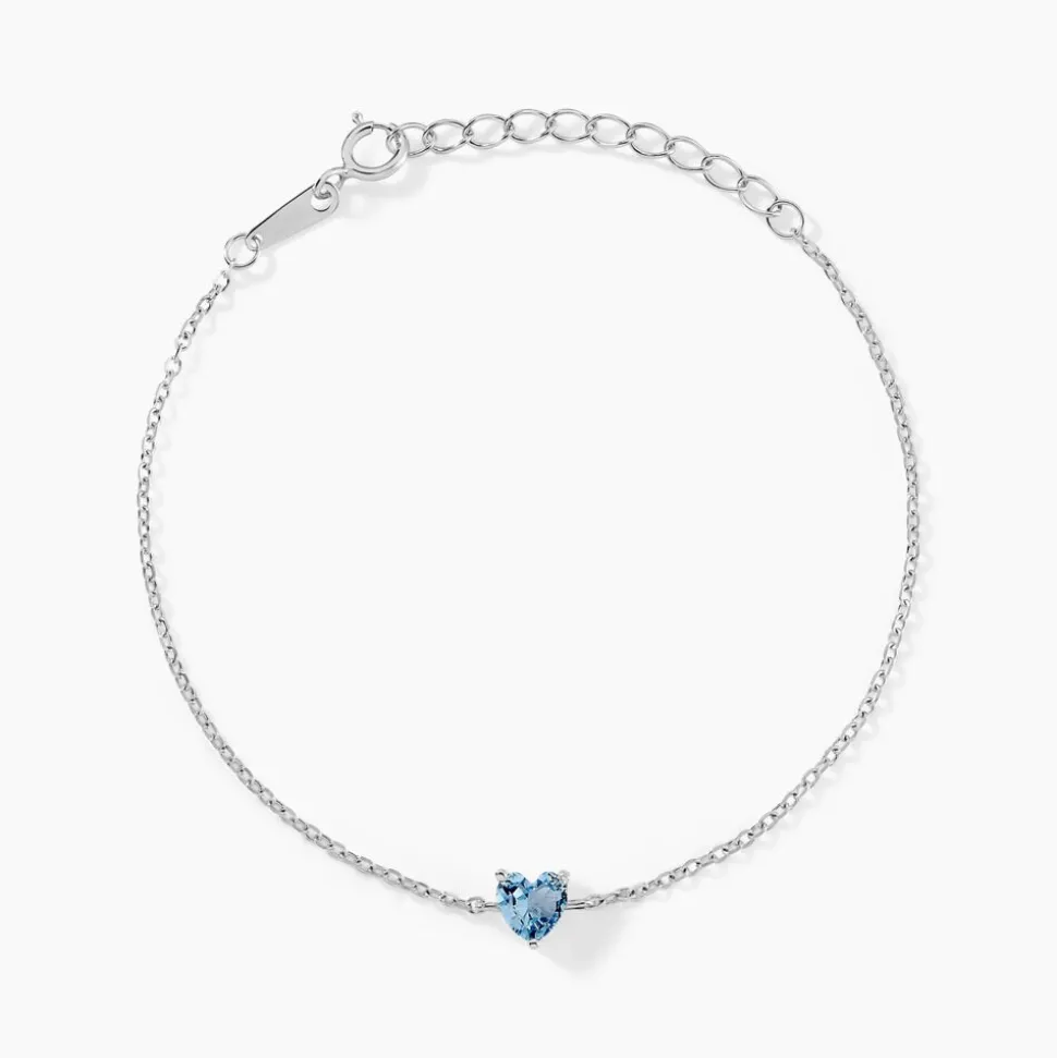 Bracelet Kelvyn Argent Blanc Oxyde De Zirconium
