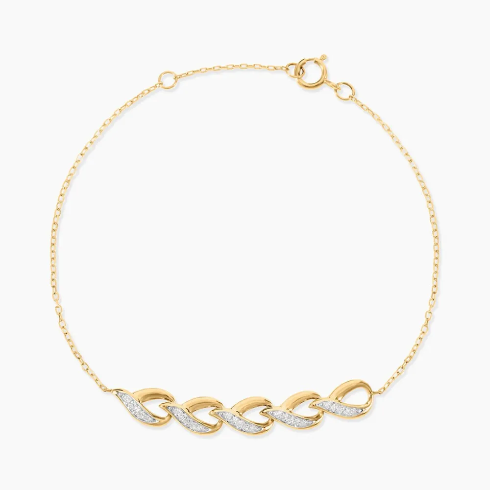 Marc Orian Bracelets Or|Bijoux Diamant > Bracelet Khayrat Or Jaune Diamant