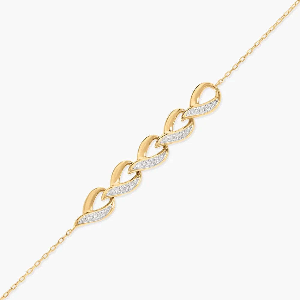 Marc Orian Bracelets Or|Bijoux Diamant > Bracelet Khayrat Or Jaune Diamant
