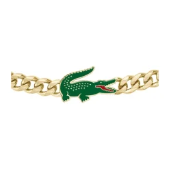 LACOSTE BIJOUX Bracelets Homme|Bracelets Acier Inoxydable > Bracelet Lacoste Arthor Acier Jaune