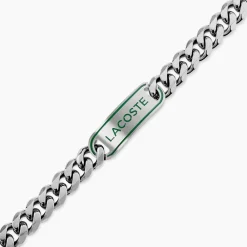 LACOSTE BIJOUX Bracelets Homme|Bracelets Acier Inoxydable > Bracelet Lacoste District Acier Blanc