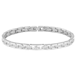 LACOSTE BIJOUX Bracelets Homme|Bracelets Acier Inoxydable > Bracelet Lacoste Metropole Acier Blanc