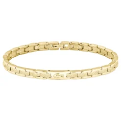 LACOSTE BIJOUX Bracelets Homme|Bracelets Acier Inoxydable > Bracelet Lacoste Metropole Acier Jaune