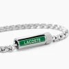 LACOSTE BIJOUX Bracelets Homme|Bracelets Acier Inoxydable > Bracelet Lacoste Spelt Acier Blanc