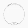 Marc Orian Bracelets|Idées Cadeaux Femme > Bracelet Les Inseparables Argent Blanc