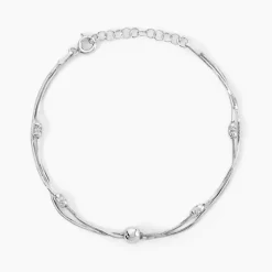 Marc Orian Bracelets|Idées Cadeaux Femme > Bracelet Linda Argent Blanc