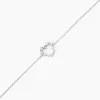 Marc Orian Bijoux Zirconium|Bracelets Chaînes > Bracelet Lovella Argent Blanc Oxyde De Zirconium