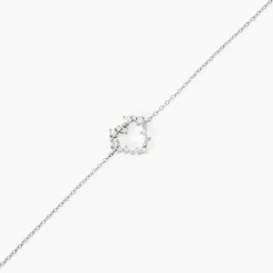 Marc Orian Bijoux Zirconium|Bracelets Chaînes > Bracelet Lovella Argent Blanc Oxyde De Zirconium