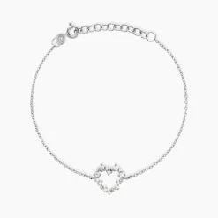 Marc Orian Bijoux Zirconium|Bracelets Chaînes > Bracelet Lovella Argent Blanc Oxyde De Zirconium