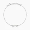 Marc Orian Bijoux Zirconium|Bracelets > Bracelet Lovella Argent Blanc Oxyde De Zirconium