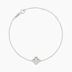 Bracelet Lubomila Argent Blanc Oxyde De Zirconium