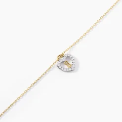 Marc Orian Bracelets Or|Bijoux Zirconium > Bracelet Luchetto Or Jaune Oxyde De Zirconium
