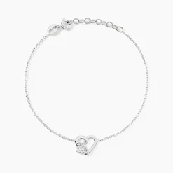 Marc Orian Bijoux Zirconium|Bracelets > Bracelet Lucianna Argent Blanc Oxyde De Zirconium
