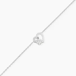 Marc Orian Bijoux Zirconium|Bracelets > Bracelet Lucianna Argent Blanc Oxyde De Zirconium