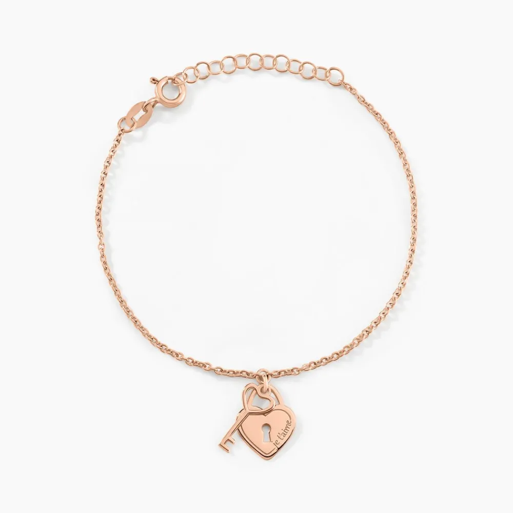 Marc Orian Bracelets|Bijoux Coeur > Bracelet Lyov Argent Rose