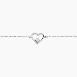 Marc Orian Bijoux Zirconium|Bracelets > Bracelet Mahira Argent Blanc Oxyde De Zirconium