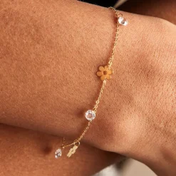 Marc Orian Bracelets Or|Bijoux Zirconium > Bracelet Marganita Or Jaune Oxyde De Zirconium