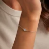 Marc Orian Bracelets|Bijoux Fantaisie > Bracelet Margot Argent Blanc Nacre Oxyde De Zirconium