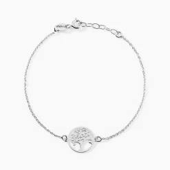 Marc Orian Bijoux Arbre De Vie|Bracelets Arbre De Vie > Bracelet Marijan Argent Blanc