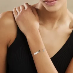 Marc Orian Bijoux Personnalisés|Bracelets > Bracelet Marlaine Argent Blanc