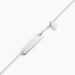 Marc Orian Bijoux Personnalisés|Bracelets > Bracelet Marlaine Argent Blanc