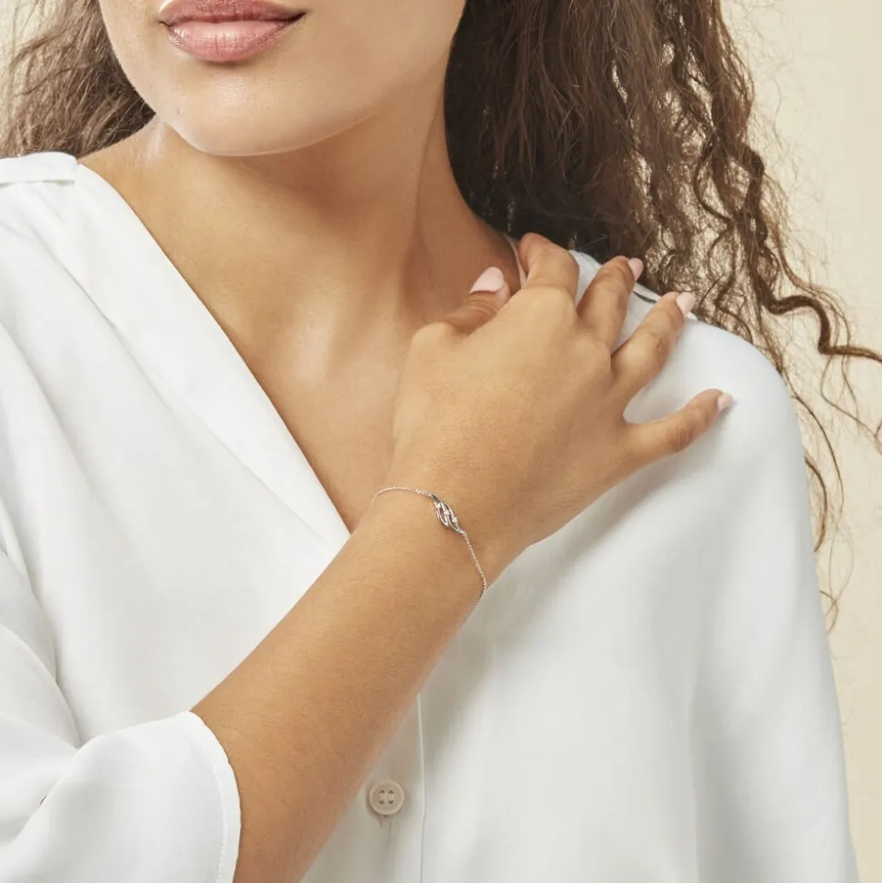 Bracelet Marnie Or Blanc Diamant