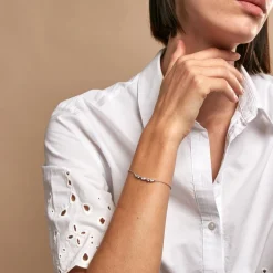 Marc Orian Bracelets|Idées Cadeaux Femme > Bracelet Mascaret Argent Blanc Oxyde De Zirconium