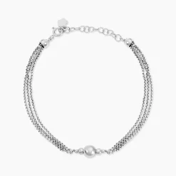 Marc Orian Bracelets|Bijoux Fantaisie > Bracelet Meili Argent Blanc