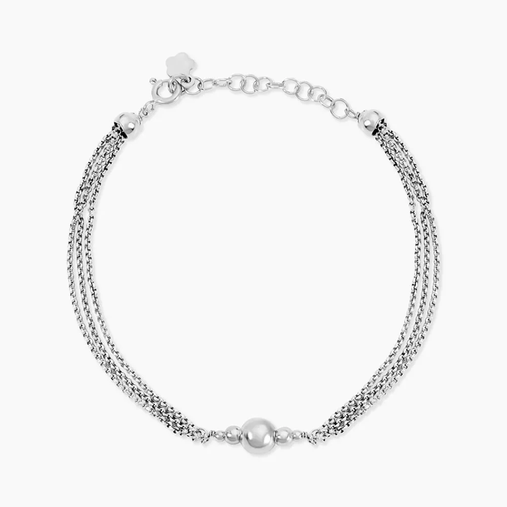 Marc Orian Bracelets|Bijoux Fantaisie > Bracelet Meili Argent Blanc