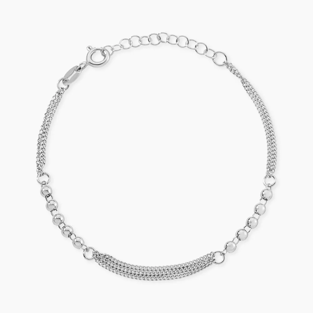 Marc Orian Bracelets|Idées Cadeaux Femme > Bracelet Melodie Argent Blanc
