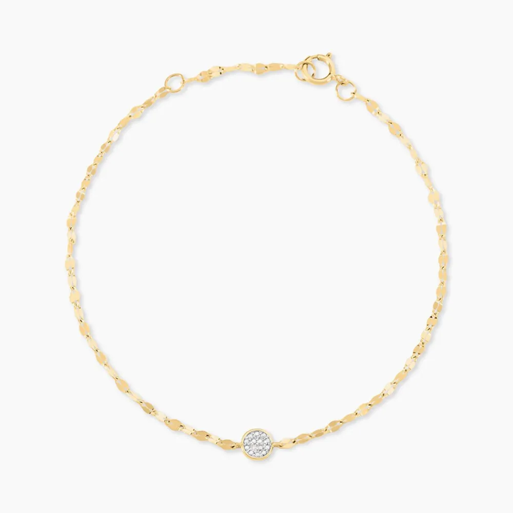 Marc Orian Bracelets Or|Parures De Mariage > Bracelet Merideth Or Jaune Diamant