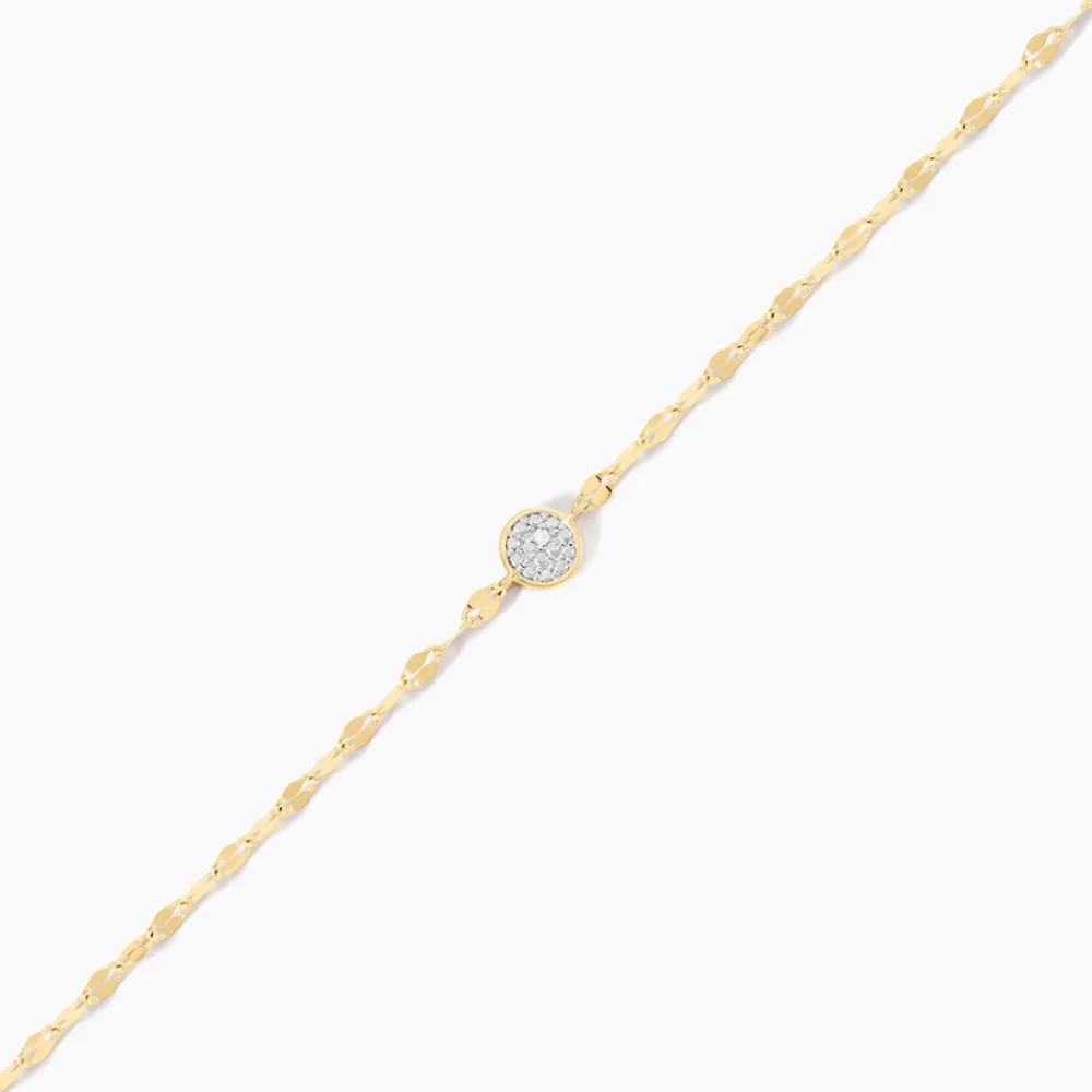 Marc Orian Bracelets Or|Parures De Mariage > Bracelet Merideth Or Jaune Diamant
