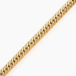 Bracelet Messaline Plaqué Or Jaune