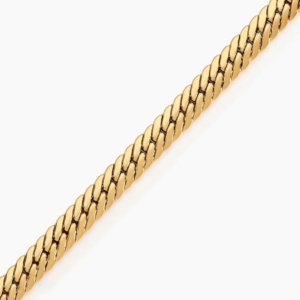 Bracelet Messaline Plaqué Or Jaune