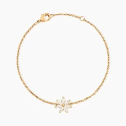 Bracelet Mia Plaqué Or Doré Oxyde De Zirconium