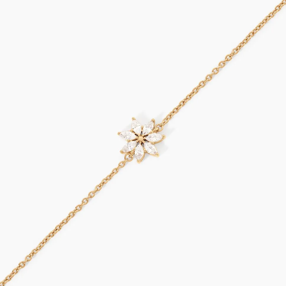 Bracelet Mia Plaqué Or Doré Oxyde De Zirconium