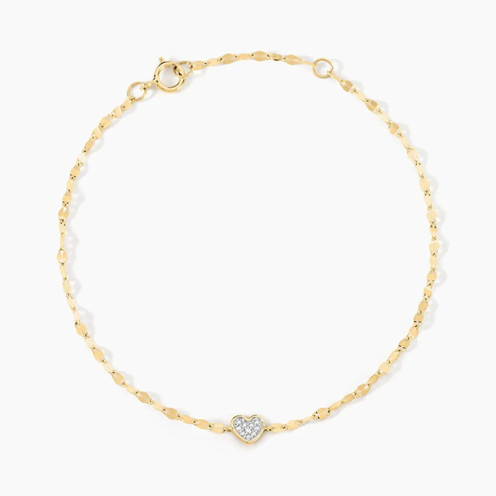 Marc Orian Bracelets Or|Parures De Mariage > Bracelet Michiko Or Jaune Diamant