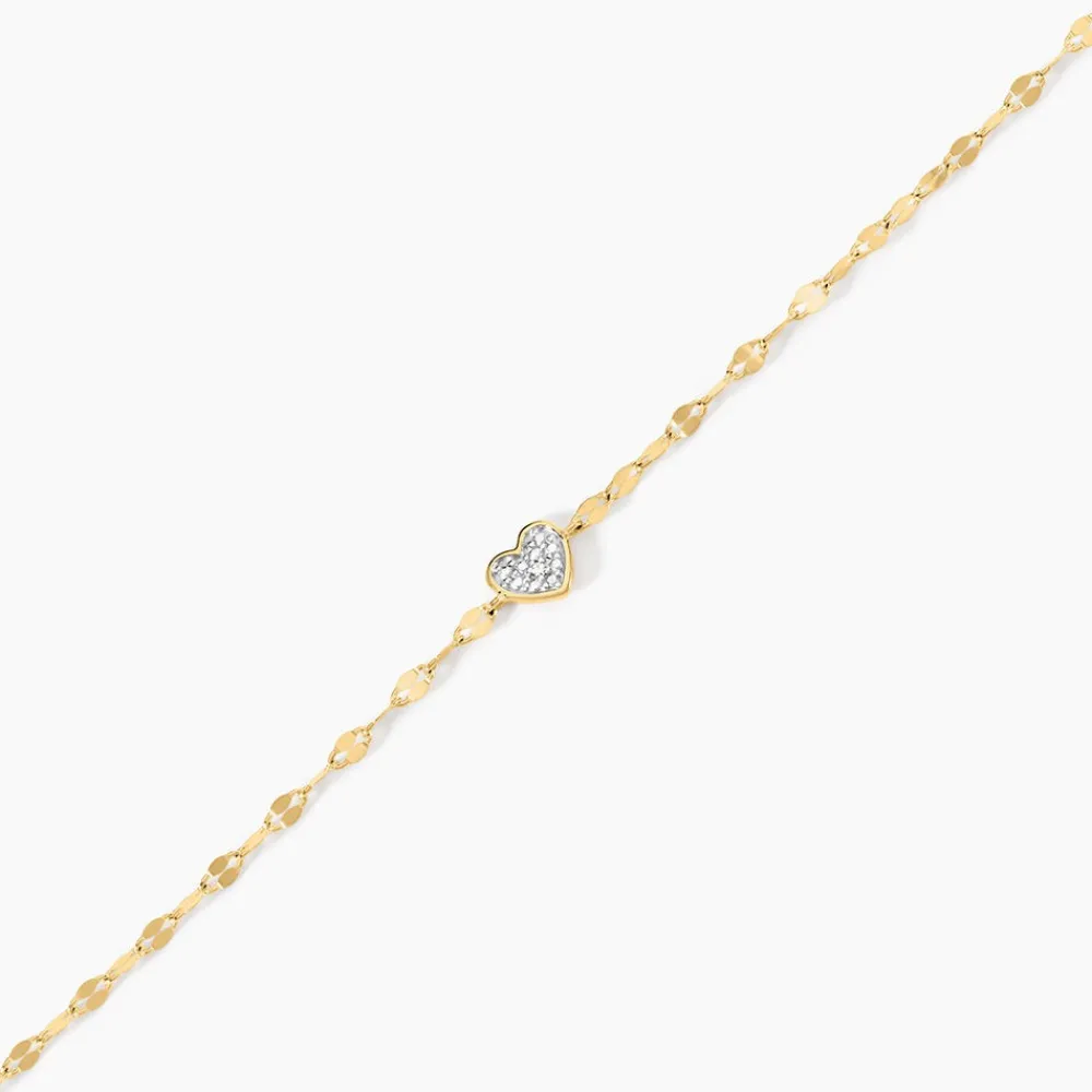 Marc Orian Bracelets Or|Parures De Mariage > Bracelet Michiko Or Jaune Diamant