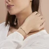 Bracelet Mimona Plaqué Or Jaune Oxyde De Zirconium
