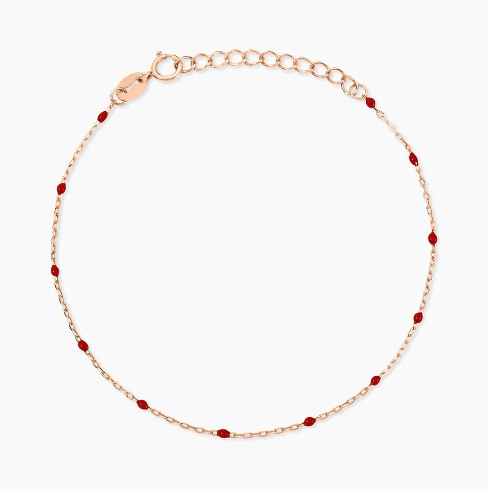 Bracelet Molly Argent Rose