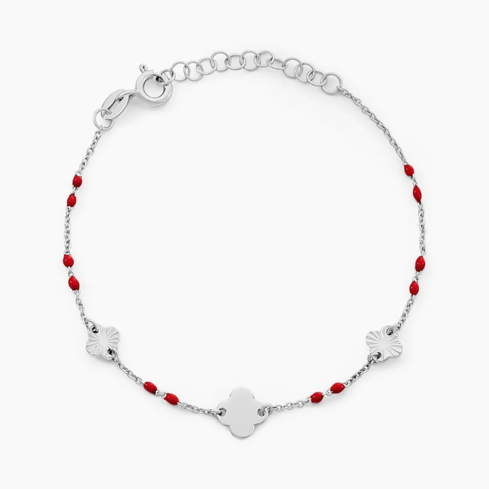 Marc Orian Bracelets|Idées Cadeaux Femme > Bracelet Muguette Argent Blanc