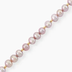 Bracelet Multicolore Or Jaune Perle De Culture