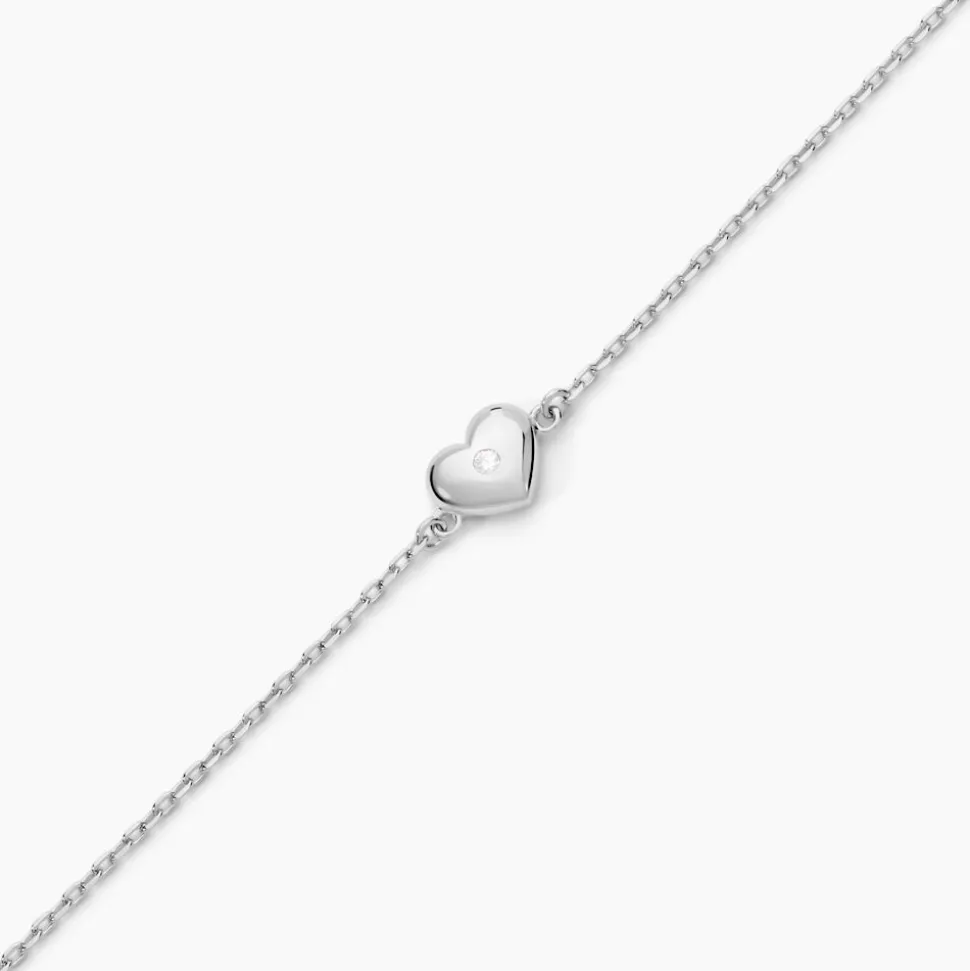 Bracelet Mylie Argent Blanc Oxyde De Zirconium