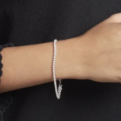 Bracelet Myriemeae Or Blanc Diamant