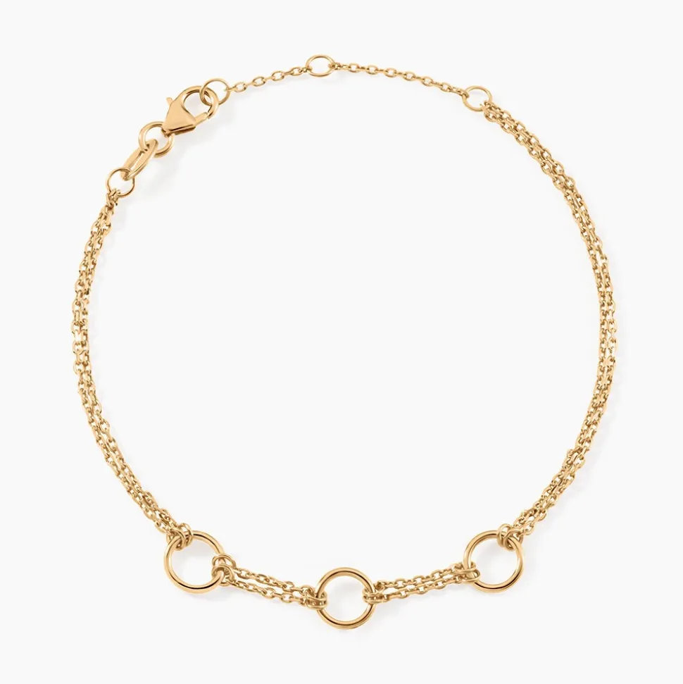 Bracelet Nalla Plaqué Or Jaune