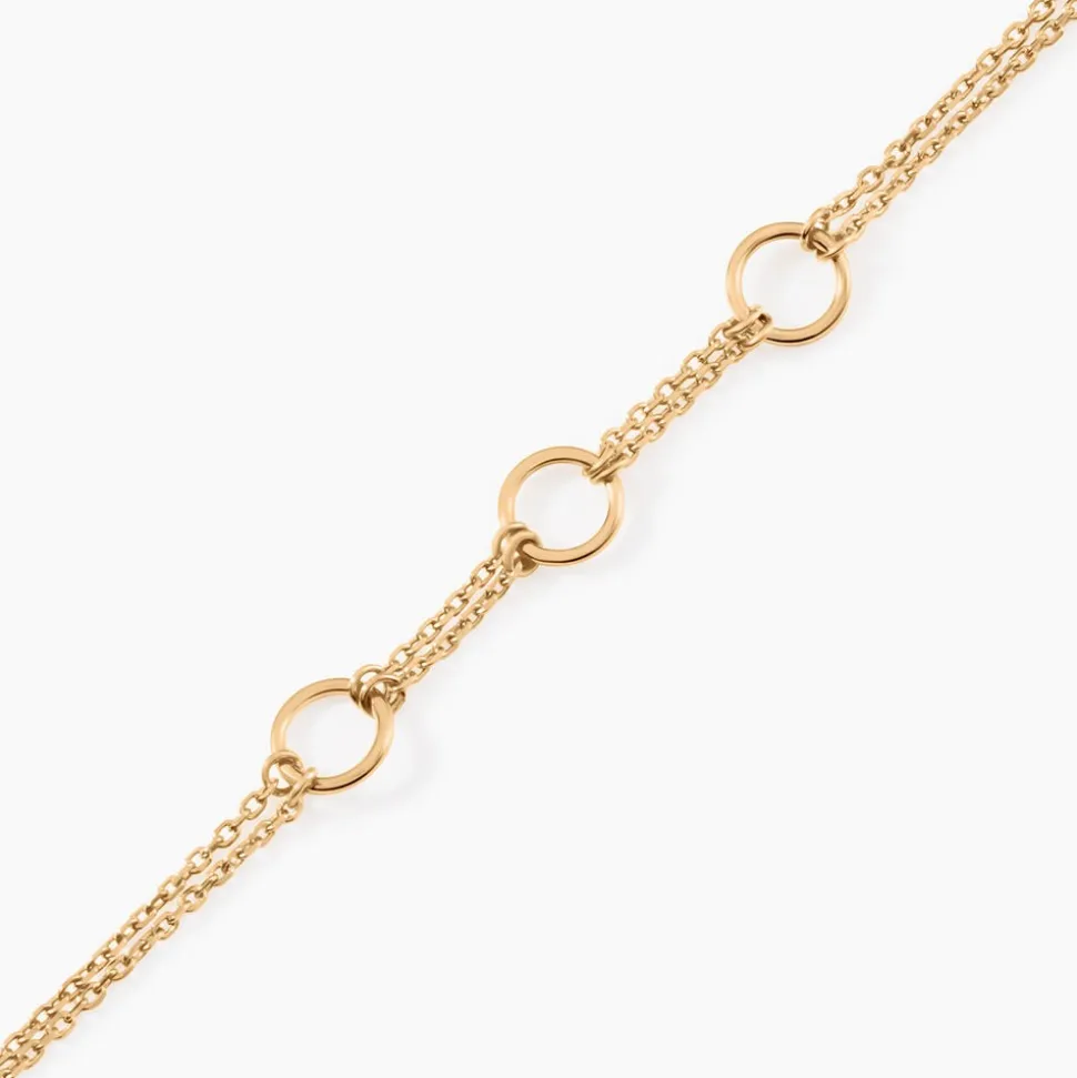 Bracelet Nalla Plaqué Or Jaune