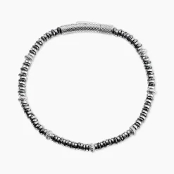 Bracelet Naturel Autres Noir Hématite
