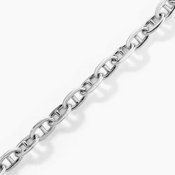 Marc Orian Bracelets|Idées Cadeaux Femme > Bracelet Nazima Maille Marine Argent Blanc